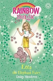 Book cover for "Etta the Elephant Fairy" by Daisy Meadows