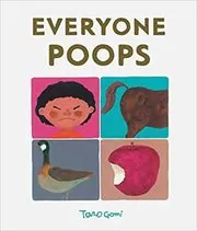 Book cover for "Everyone Poops" by Taro Gomi