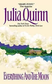 Book cover for "Everything and the Moon" by Julia Quinn