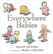 Book cover for "Everywhere Babies" by Susan Meyers