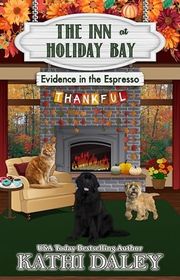 Book cover for "Evidence in the Espresso" by Kathi Daley