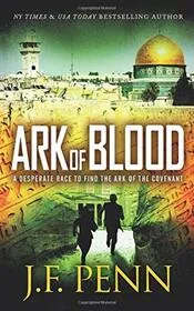 Book cover for "Exodus / Ark of Blood" by JF Penn