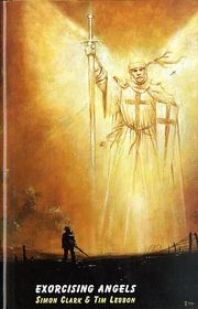 Book cover for "Exorcising Angels" by Tim Lebbon