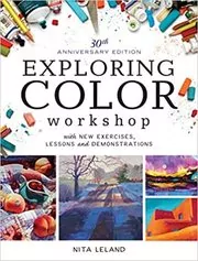 Book cover for "Exploring Color Workshop" by Nita Leland