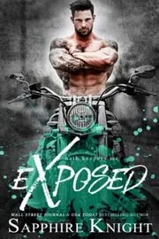 Book cover for "Exposed" by Sapphire Knight