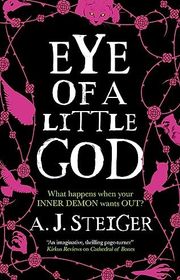 Book cover for "Eye of a Little God" by AJ Steiger
