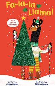 Book cover for "Fa-La-La Llama" by Joan Holub