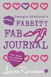 Book cover for "Fabbity Fab Journal" by Louise Rennison