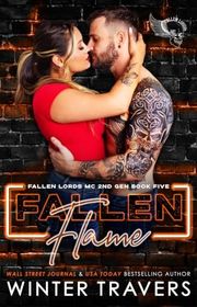 Book cover for "Fallen Flame" by Winter Travers