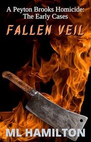 Book cover for "Fallen Veil" by ML Hamilton
