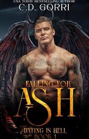 Book cover for "Falling For Ash" by CD Gorri