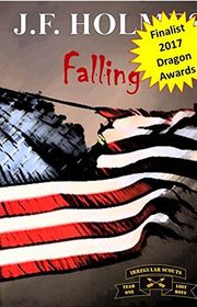 Book cover for "Falling" by JF Holmes