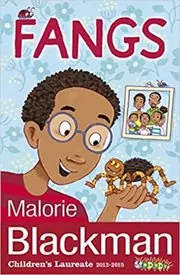 Book cover for "Fangs" by Malorie Blackman