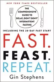 Book cover for "Fast. Feast. Repeat." by Gin Stephens