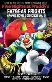 Book cover for "Fazbear Frights Graphic Novel Collection Vol. 5"