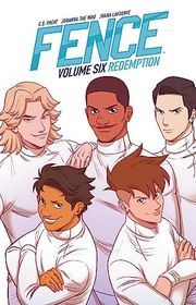 Book cover for "Fence: Redemption" by CS Pacat