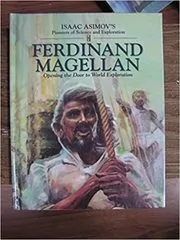 Book cover for "Ferdinand Magellan" by Isaac Asimov