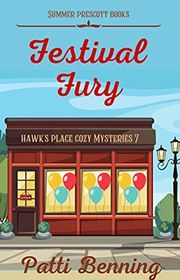 Book cover for "Festival Fury" by Patti Benning