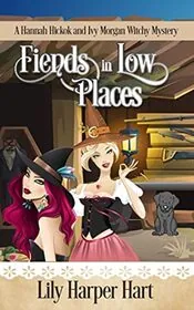 Book cover for "Fiends in Low Places" by Lily Harper Hart