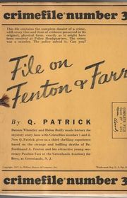 Crimefile book cover