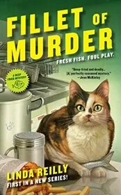 Book cover for "Fillet of Murder" by Linda Reilly