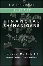 Book cover for "Financial Shenanigans" by Howard M. Schilit