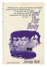 Book cover for "Find The Body" by John Creasey