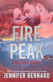 Book cover for "Fire Peak"