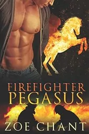 Book cover for "Firefighter Pegasus" by Zoe Chant