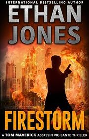 Book cover for "Firestorm" by Ethan Jones