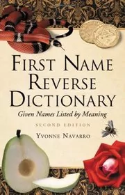 First Name Reverse Dictionary