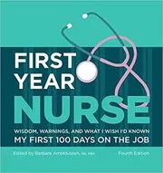 Book cover for "First Year Nurse" by Barbara Arnoldussen
