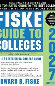 Book cover for "Fiske Guide to Colleges 2027" by Edward B. Fiske