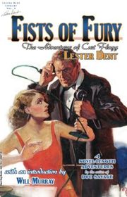Book cover for "Fists of Fury" by Lester Dent