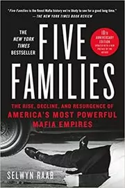 Book cover for "Five Families" by Selwyn Raab