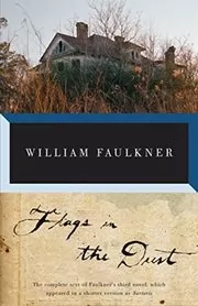 Book cover for "Flags in the Dust" by William Faulkner