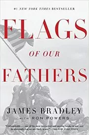 Book cover for "Flags of Our Fathers" by James Bradley