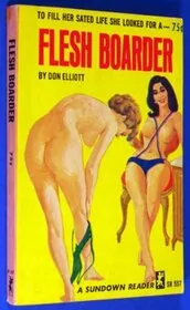 Book cover for "Flesh Boarder" by Robert Silverberg