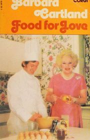 Book cover for "Food for Love" by Barbara Cartland