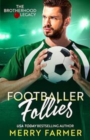 Book cover for "Footballer Follies" by Merry Farmer