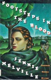 Book cover for "Footsteps in the Blood" by Gwendoline Butler