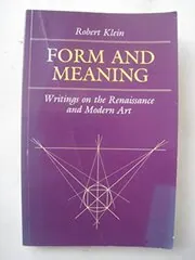 Form and Meaning