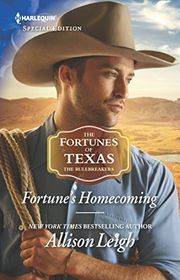 Book cover for "Fortune's Homecoming" by Allison Leigh