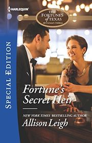 Book cover for "Fortune's Secret Heir" by Allison Leigh