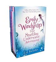 Book cover for "Four Sparkling Underwater Adventures" by Liz Kessler