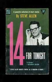 Book cover for "Fourteen for Tonight" by Steve Allen