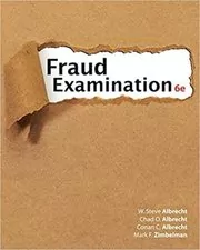Book cover for "Fraud Examination" by W. Steve Albrecht