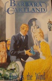 Book cover for "Free as the Wind" by Barbara Cartland