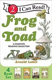 Book cover for "Frog and Toad Quartet" by Arnold Lobel