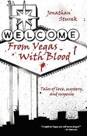 Book cover for "From Vegas with Blood" by Jonathan Sturak